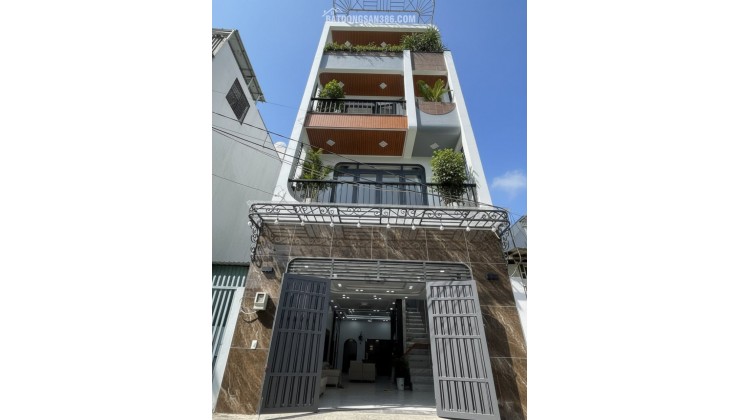 Nhà mới SHR 4 tầng HXT 96m2, Vuông – Thạnh Xuân 25 Quận 12 S